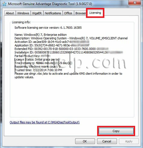 Код ошибки 0xc004f035 при активации windows 7
