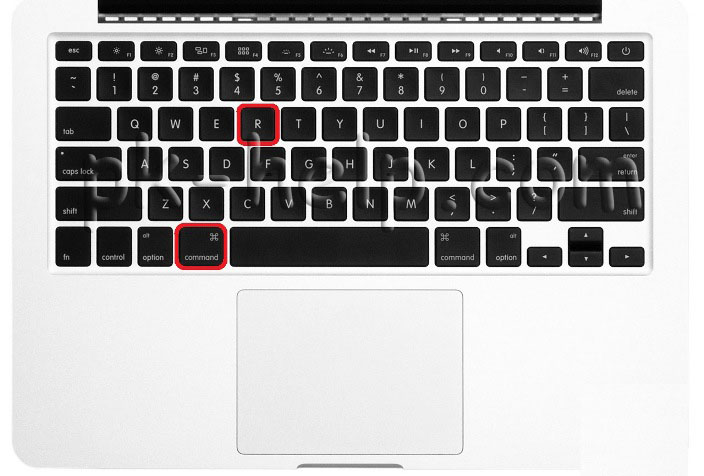 Фотография сочетания клавишь MAC OS