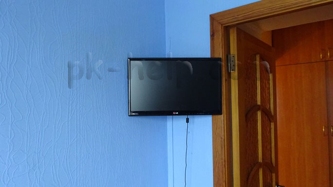 Фото Как повесить телевизор на стену
