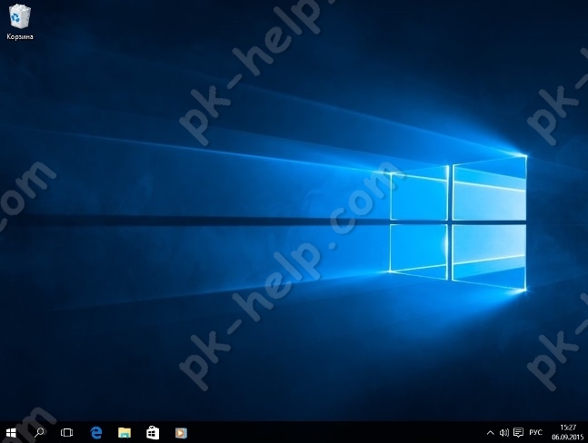 Фотография Обновленная Windows10