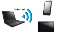 Как раздавать Интернет по Wi-Fi с ноутбука на компьютер, ноутбук, планшет, смартфон.